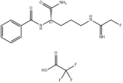 F-Amidine (trifluoroacetate salt), 877617-46-4, 结构式