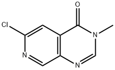 6-氯-3-甲基吡啶并[3,4-D]嘧啶-4(3H)-酮, 878743-46-5, 结构式