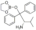 (S)-1-(1,3,2-二氧杂戊硼烷-2-基氧基)-3-甲基-1,1-二苯基丁烷-2-胺, 879981-94-9, 结构式