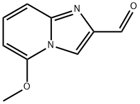 5-甲氧基咪唑并[1,2-A]吡啶-2-甲醛, 881841-58-3, 结构式