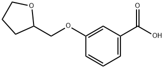 3-[(四氢-2-呋喃基)甲氧基]苯甲酸, 883536-39-8, 结构式