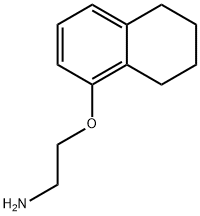 [2-(5,6,7,8-四氢萘-1-氧基)乙基]胺盐酸盐, 883538-87-2, 结构式