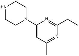 哌嗪)嘧啶, 883540-07-6, 结构式