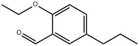 2-乙氧基-5-丙基苯甲醛, 883540-80-5, 结构式