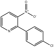 2-(4-氯苯基)-3-硝基吡啶, 886361-74-6, 结构式