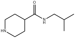 N-异丁基哌啶-4-甲酰胺, 886504-68-3, 结构式