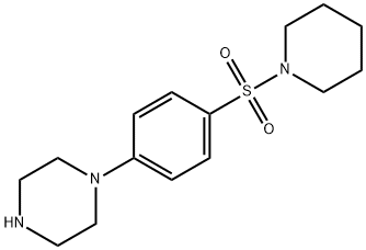 1-(4-哌啶子基磺酰基苯基)哌嗪, 886506-36-1, 结构式