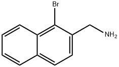 (1-BROMO-NAPHTHALEN-2-YL)METHYLAMINE, 887596-92-1, 结构式