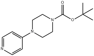 1-BOC-4-(4-吡啶基)哌嗪, 887775-50-0, 结构式