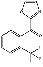 噁唑-2-基(2-(三氟甲基)苯基)甲酮, 898759-62-1, 结构式