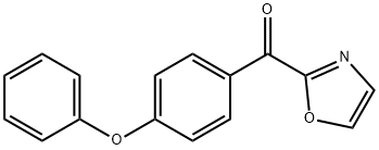 2-(4-苯氧基苯甲酰基)噁唑, 898759-95-0, 结构式