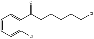 6-氯-1-(2-氯苯基)己-1-酮, 898768-17-7, 结构式