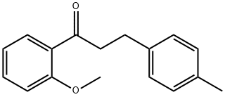 1-(2-甲氧基苯基)-3-(对甲苯基)丙-1-酮, 898768-48-4, 结构式