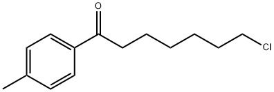 7-氯-1-(对甲苯基)庚-1-酮, 898785-35-8, 结构式