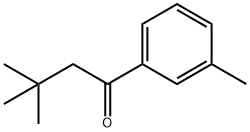 3,3-二甲基-1-(间甲苯基)丁烷-1-酮, 898785-50-7, 结构式