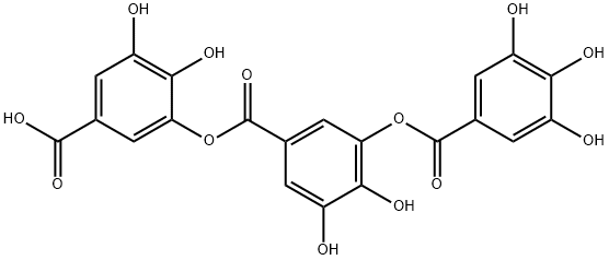 Trigallic Acid, 2131-66-0, 结构式