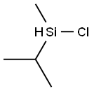 异丙基甲基一氯一氢硅烷, 2227-32-9, 结构式