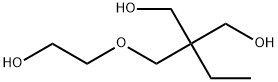 2-乙基-2-[(2-羟基乙氧基)甲基]-1,3-丙二醇, 2421-14-9, 结构式