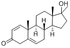 17BETA-羟基-17-甲基雄甾-1,5-二烯-3-酮, 2694-97-5, 结构式