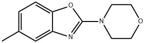 5-甲基-2-N-吗啉基苯并[D]恶唑, 2881-53-0, 结构式