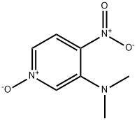 4-硝基-3-二氨基吡啶-N-氧化物, 2883-56-9, 结构式