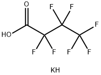 Butanoic acid, heptafluoro-, potassium salt, 2966-54-3, 结构式