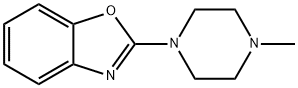 2-(4-甲基哌嗪-1-基)苯并[D]噁唑, 20128-05-6, 结构式