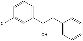 1-(3-氯苯基)-2-苯基乙醇, 20498-65-1, 结构式