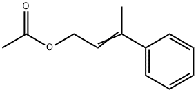 3-苯基-2-丁烯-1-醇乙酸酯, 20883-16-3, 结构式
