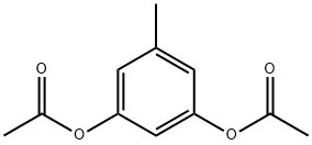 3,5-二乙酰氧基甲苯, 20982-28-9, 结构式
