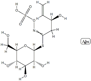 Epiprogoitrin potassium salt, 21087-74-1, 结构式