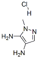 4,5-二氨基-1-甲基吡唑 HCL, 21616-59-1, 结构式