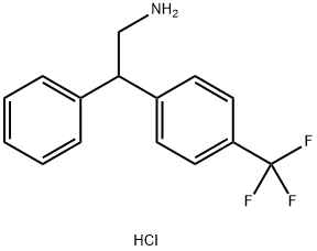 2-苯基-2-(4-(三氟甲基)苯基)乙烷-1-胺鹽酸鹽, 21979-89-5, 結(jié)構(gòu)式