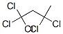 1,1,1,3,3-PENTACHLOROBUTANE, 21981-33-9, 结构式