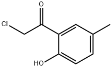 2-氯-1-(2-羟基-5-甲基苯基)乙烷-1-酮, 22307-94-4, 结构式