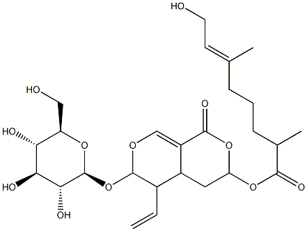 二氢睡菜苦苷, 22314-48-3, 结构式