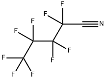 NONAFLUOROPENTANITRILE, 22325-71-9, 结构式