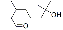 7-HYDROXY-2,3,7-TRIMETHYLOCTANAL, 22414-71-7, 结构式