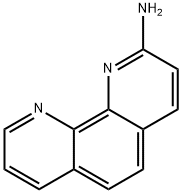 2-胺基-1,10-菲罗啉, 22426-18-2, 结构式