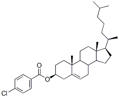 CHOLEST-5-EN-3BETA-YL P-CHLOROBENZOATE, 22575-27-5, 结构式