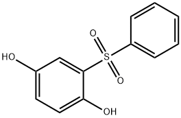 2-(苯基磺酰基)苯-1,4-二醇, 23156-75-4, 结构式