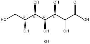 葡庚糖酸钾, 23167-96-6, 结构式