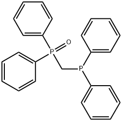 双(二苯基膦)甲烷一氧化物, 23176-18-3, 结构式