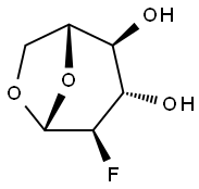 1,6-脫水-2-脫氧-2-氟-BETA-D-吡喃葡萄糖, 23235-99-6, 結(jié)構(gòu)式