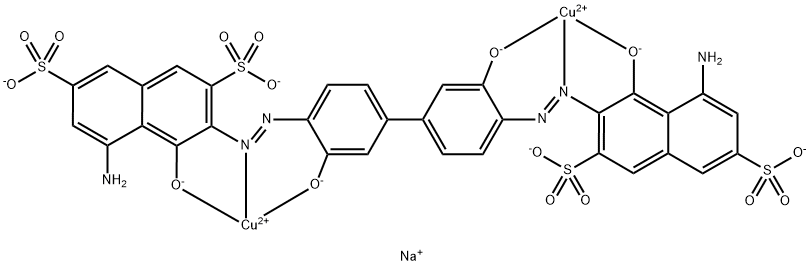 直接蓝 8GLL, 28407-37-6, 结构式