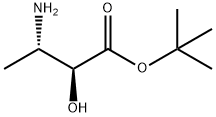 tert-Butyl-(2S,3S)-3-amino-2-hydroxybutanoate, 204587-92-8, 结构式