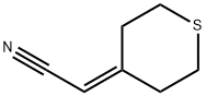 2-(Dihydro-2H-thiopyran-4(3H)-ylidene)acetonitrile, 204651-42-3, 结构式