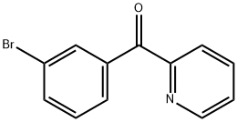 3- 溴苯基-2- 吡啶甲酮, 206357-82-6, 结构式