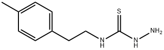N-(4-甲基苯乙基)肼硫代碳酰胺, 206761-75-3, 结构式