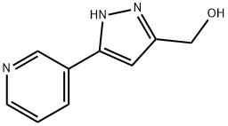 (5-(吡啶-3-基)-1H-吡唑-3-基)甲醇, 287494-03-5, 结构式